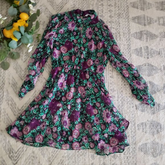 🌼🌼 NWOT - Floral Summer Dress | Size S | Zara 🌼🌼 - Picture 1 of 14